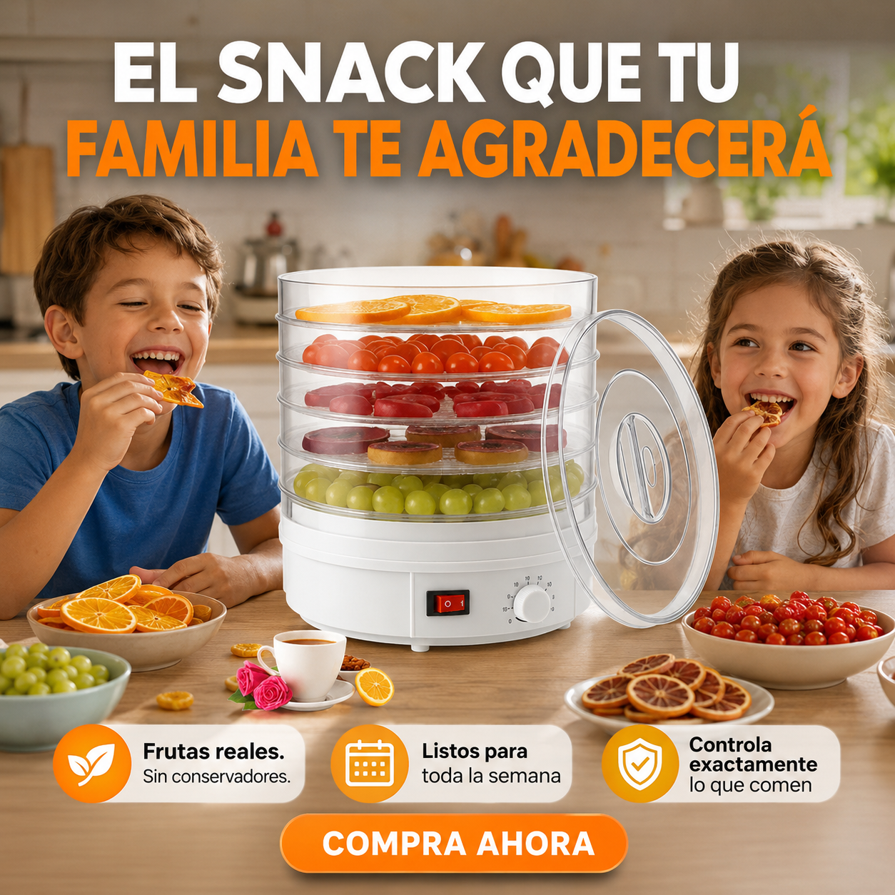 Snackify™ Convierte cualquier alimento en tu snack favorito.
